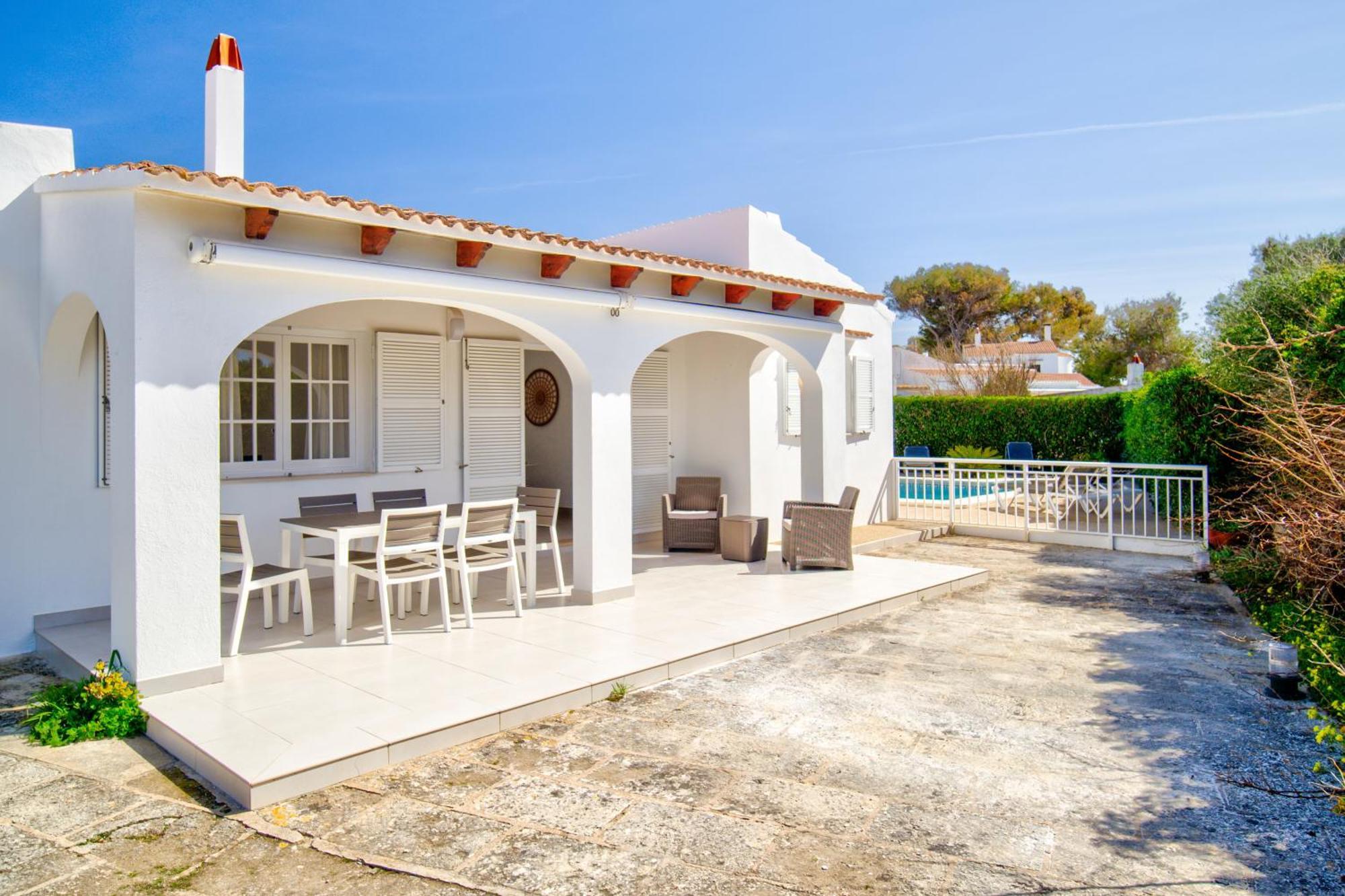 Cas Buc - Villa Con Piscina A Pasitos Del Mar Cala Blanca  Dış mekan fotoğraf